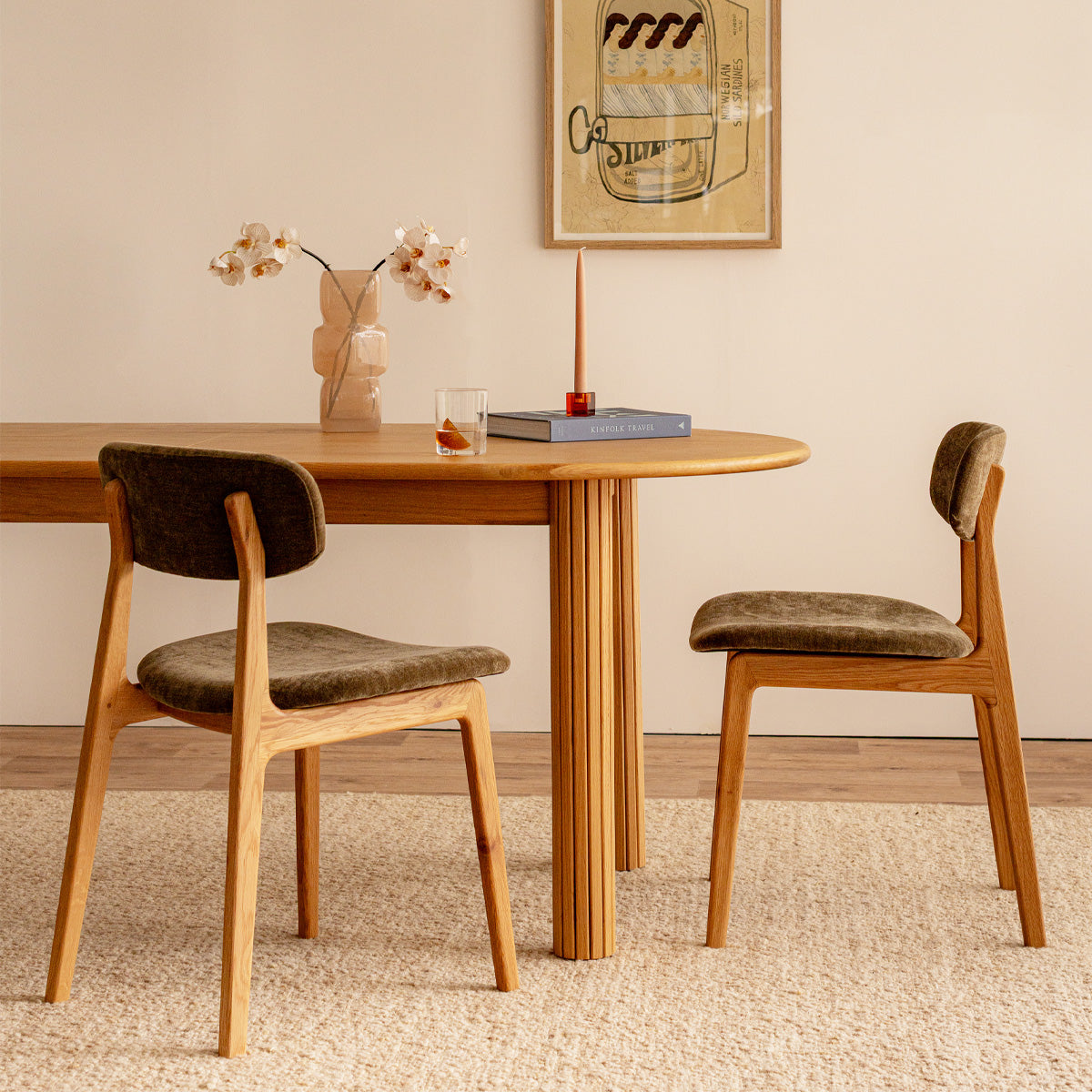 Alaska Fabric Dining Chair