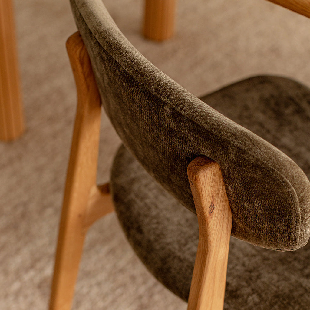 Alaska Fabric Dining Chair