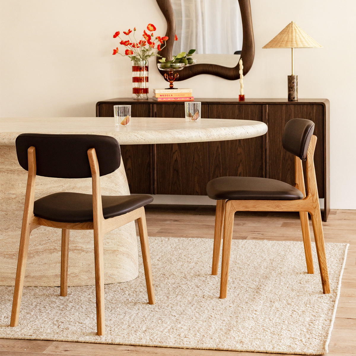 Alaska Leather Dining Chair