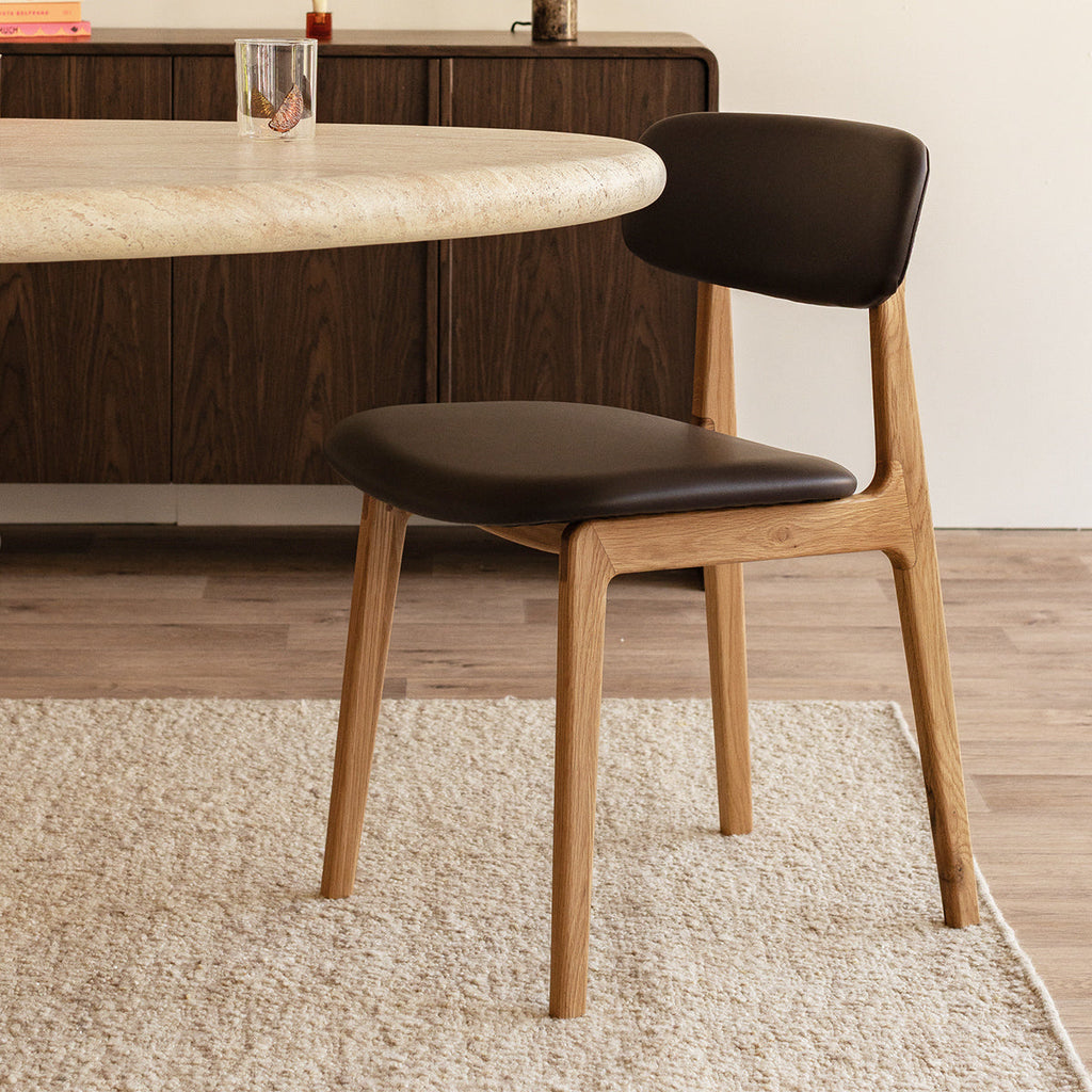 Alaska Leather Dining Chair