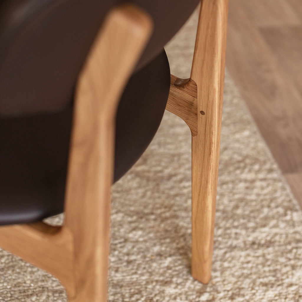 Alaska Leather Dining Chair