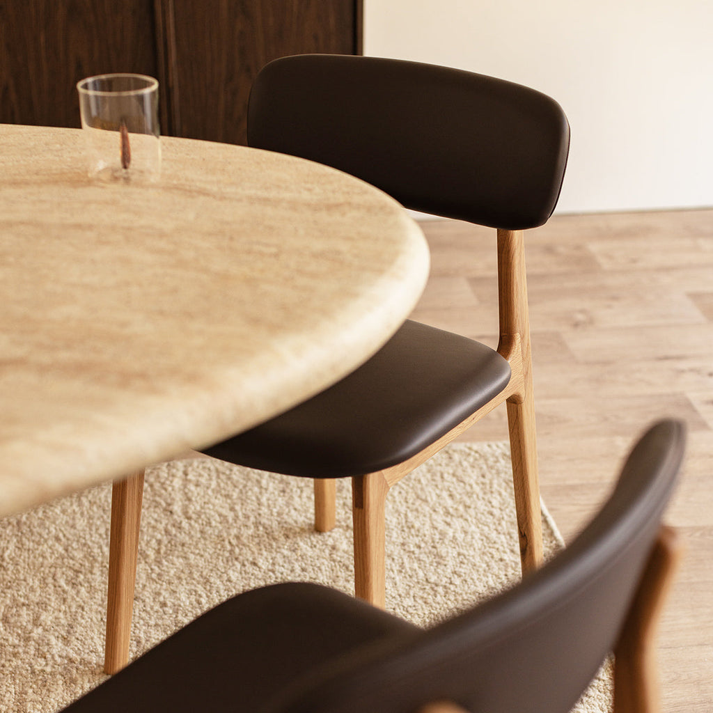 Alaska Leather Dining Chair