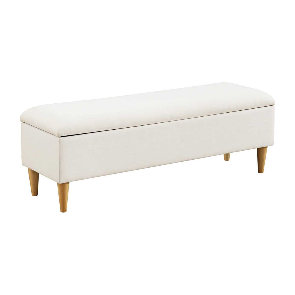 Charlotte Fabric Storage Bench