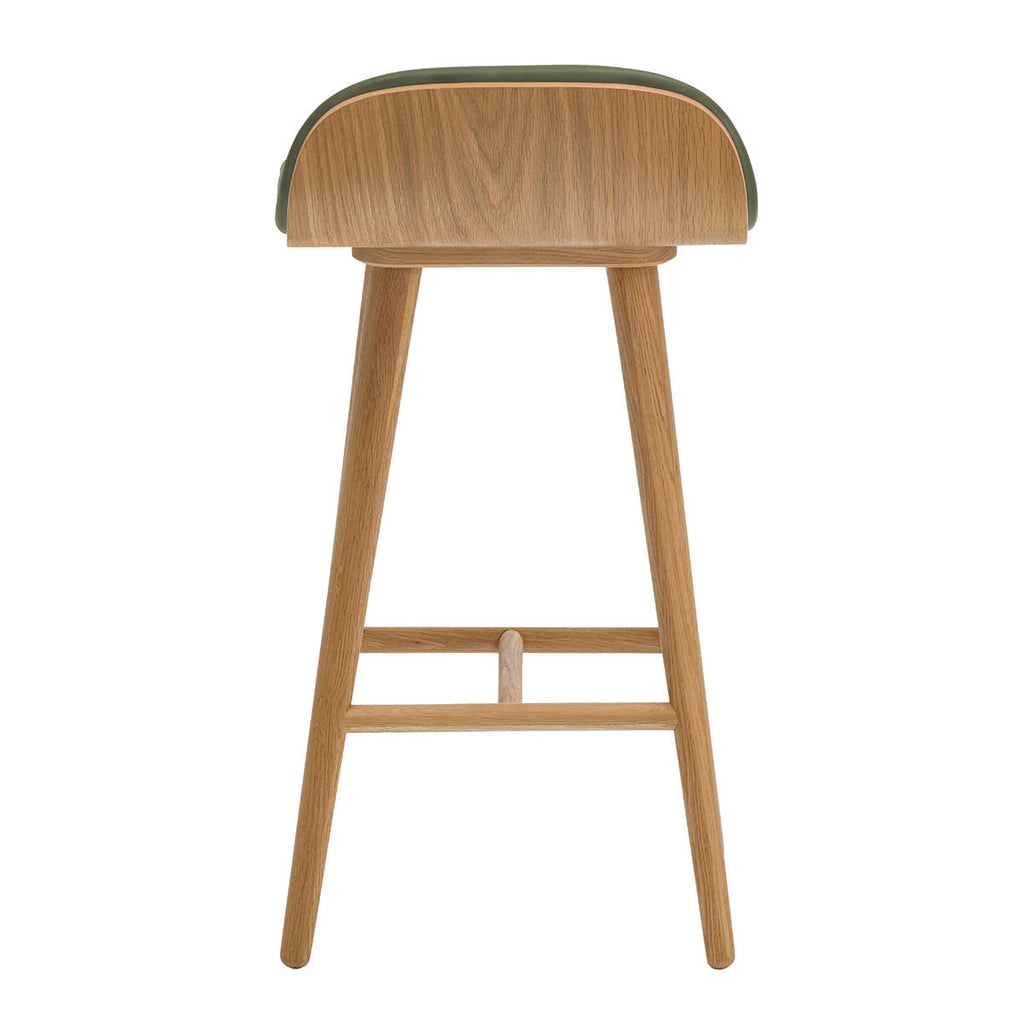 Capa Leather Bar Stool