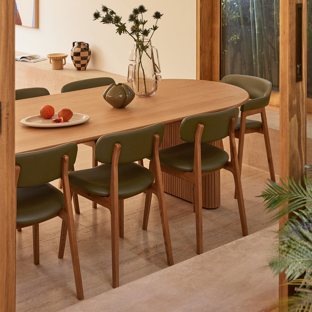 Alaska Leather Dining Chair