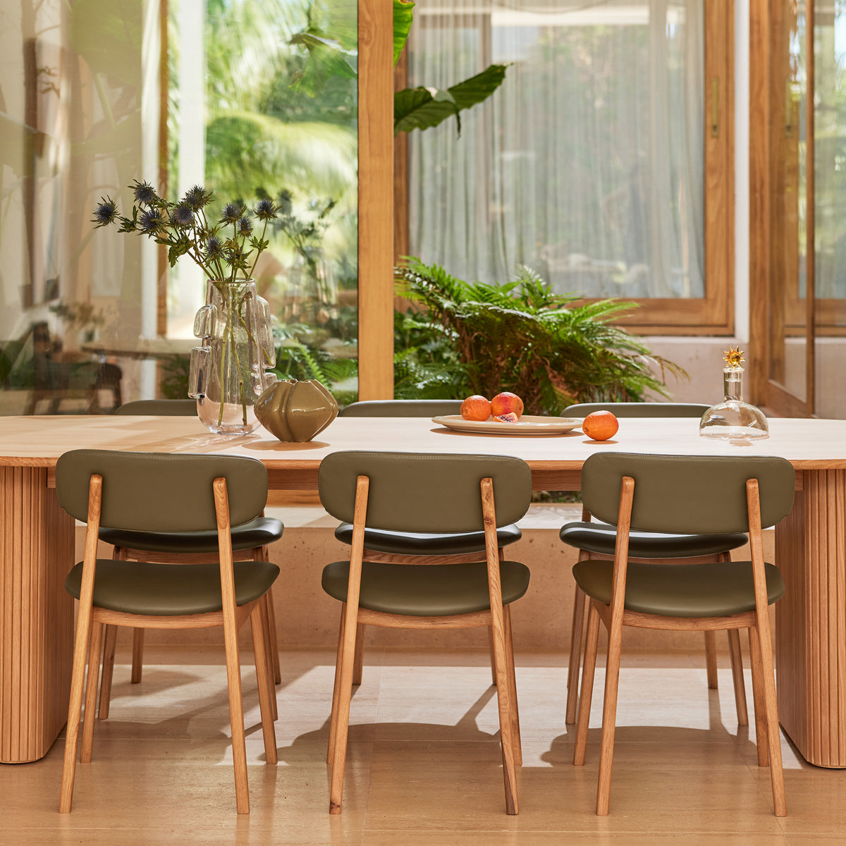 Alaska Leather Dining Chair