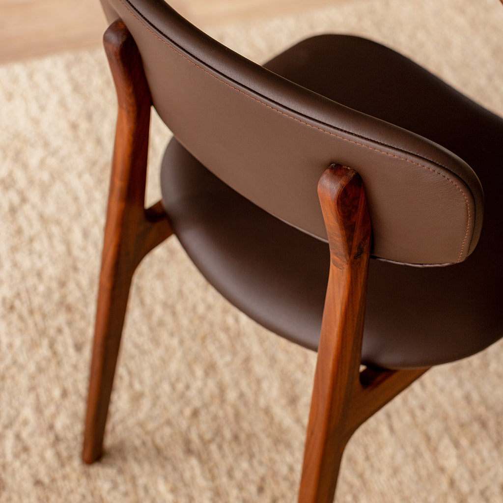 Alaska Leather Dining Chair