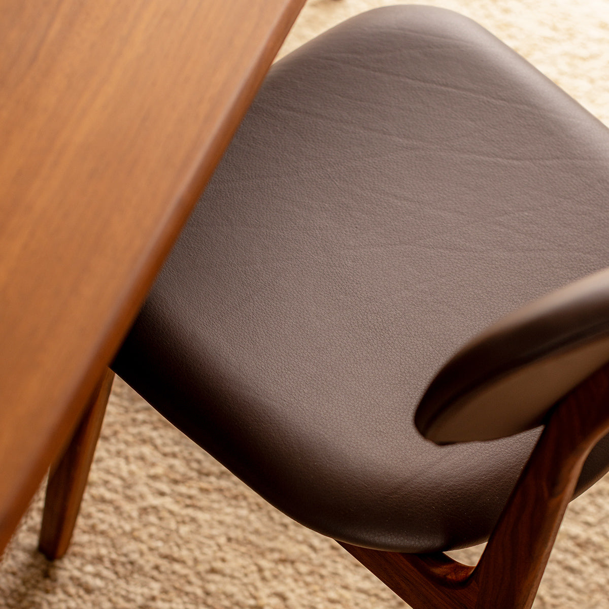 Alaska Leather Dining Chair