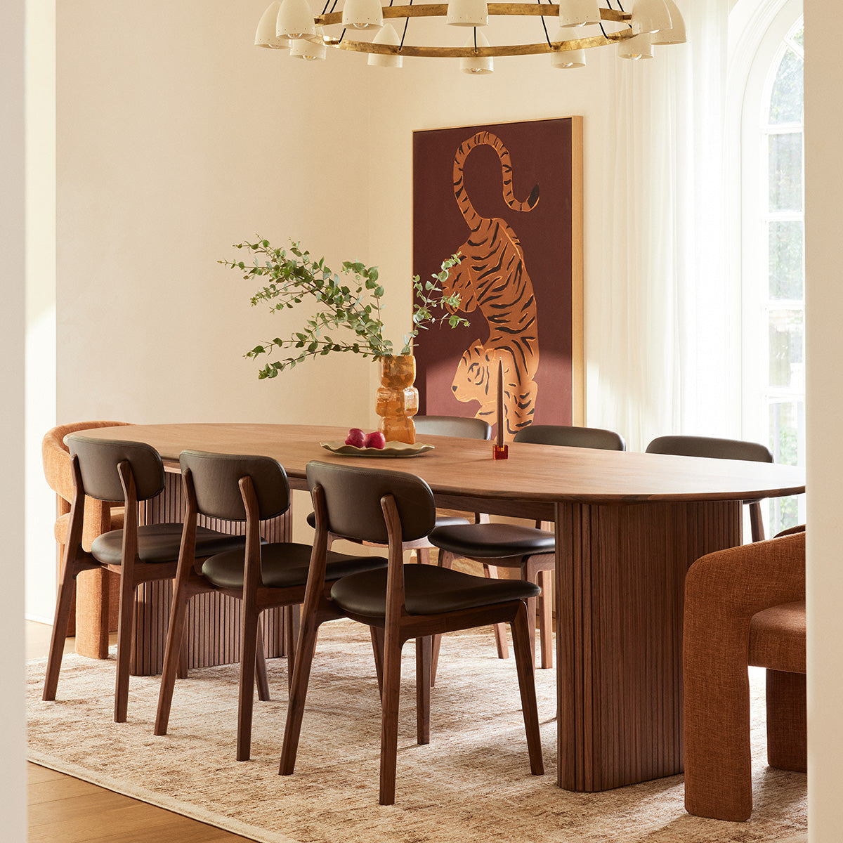 Alaska Leather Dining Chair