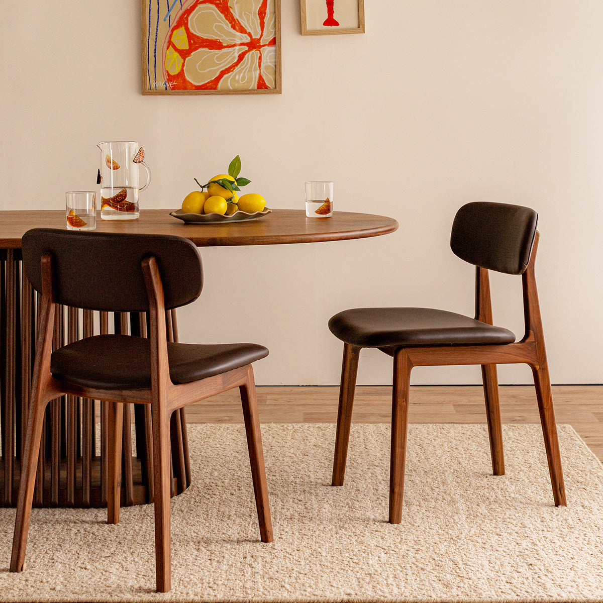 Alaska Leather Dining Chair
