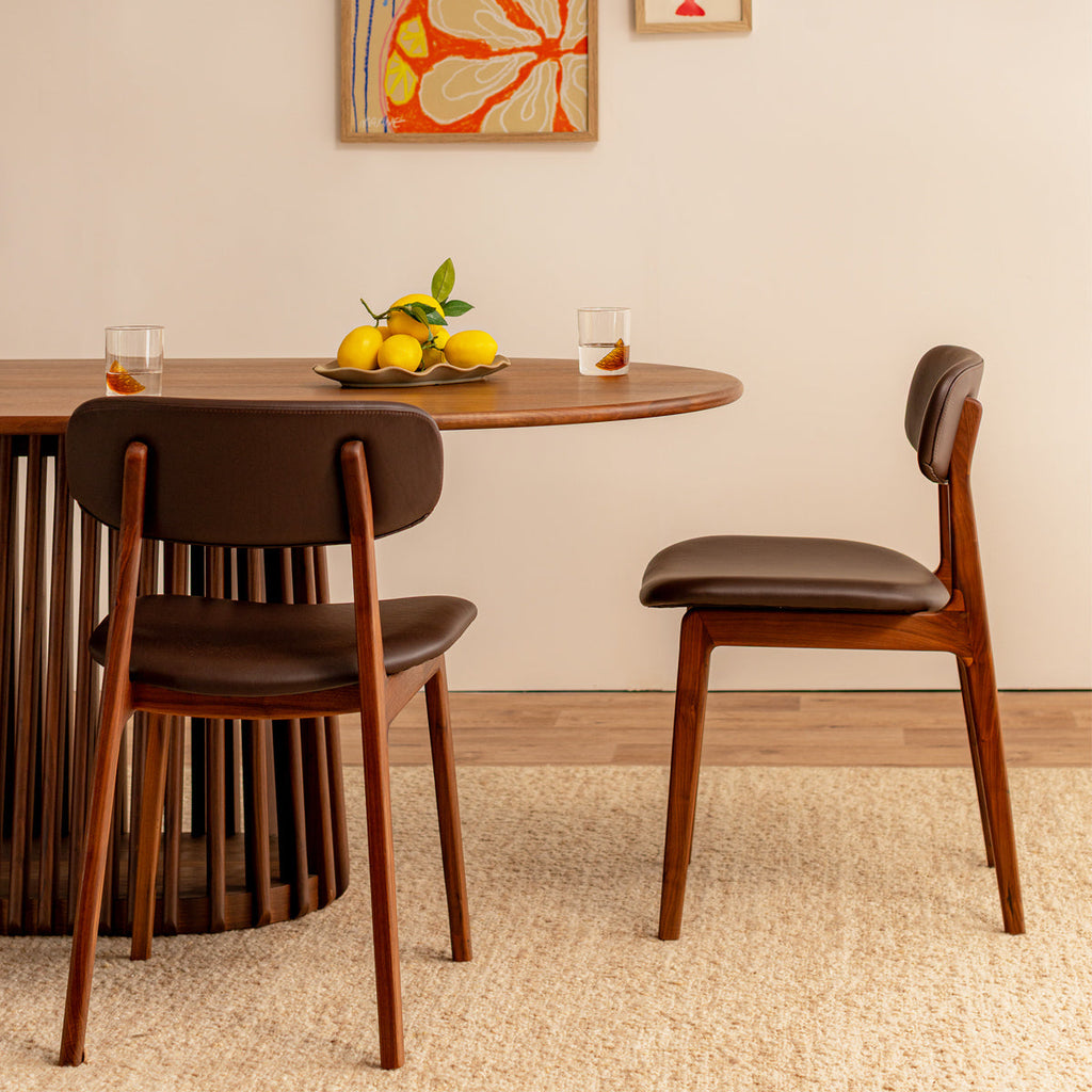 Alaska Leather Dining Chair