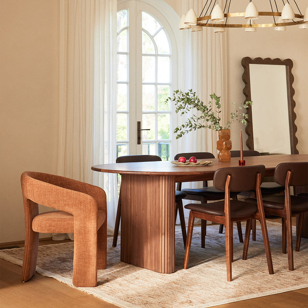 Alaska Leather Dining Chair