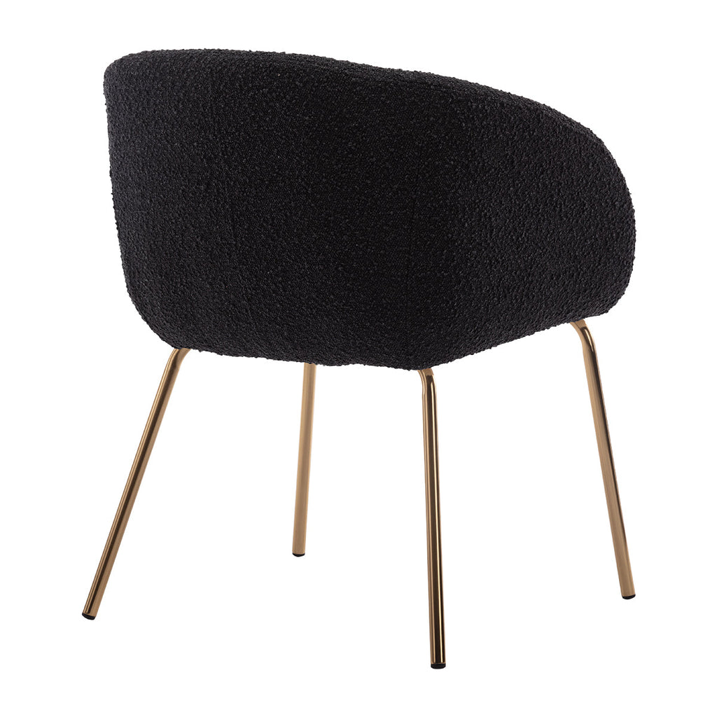 Avalon Boucle Dining Arm Chair