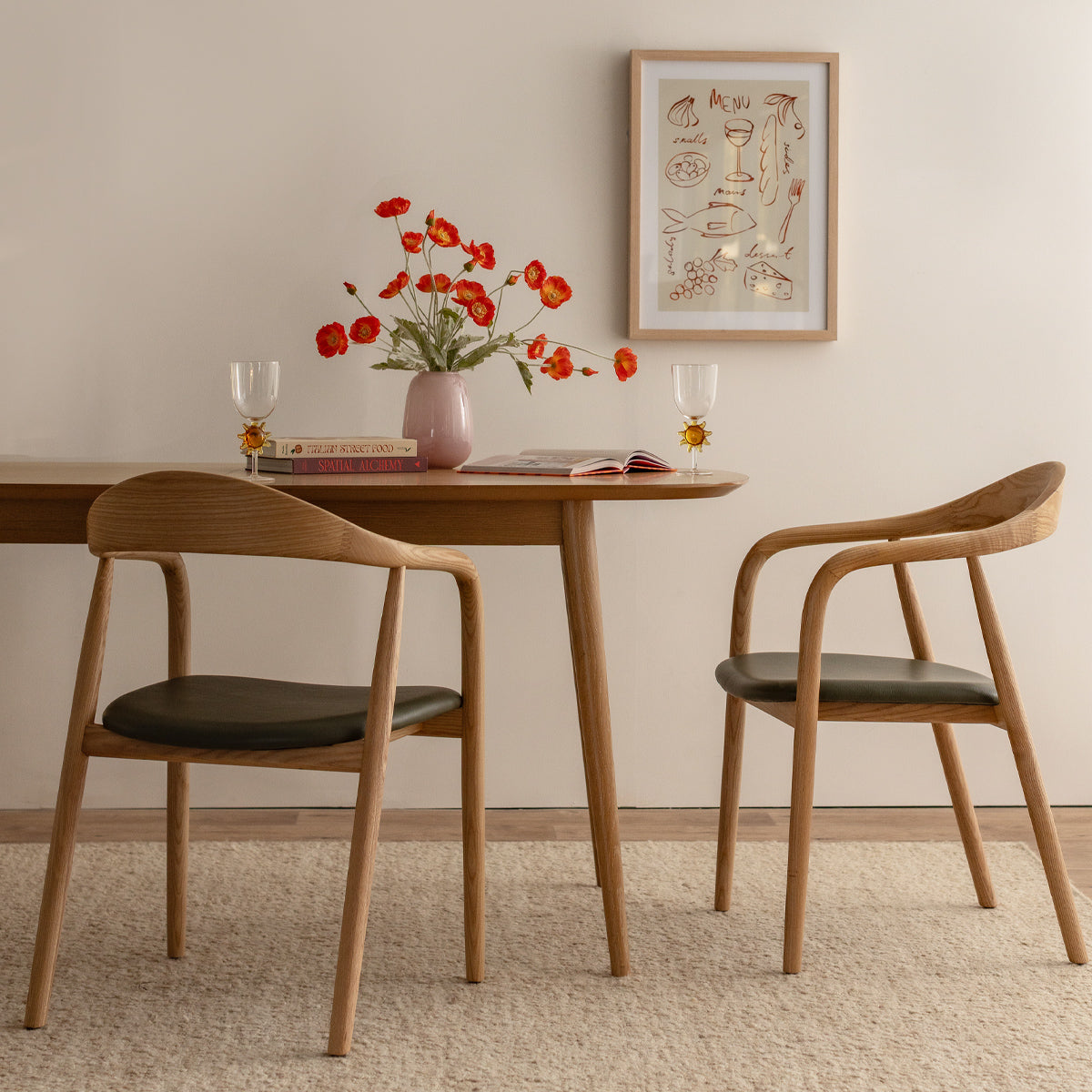 Noris Leather Dining Chair