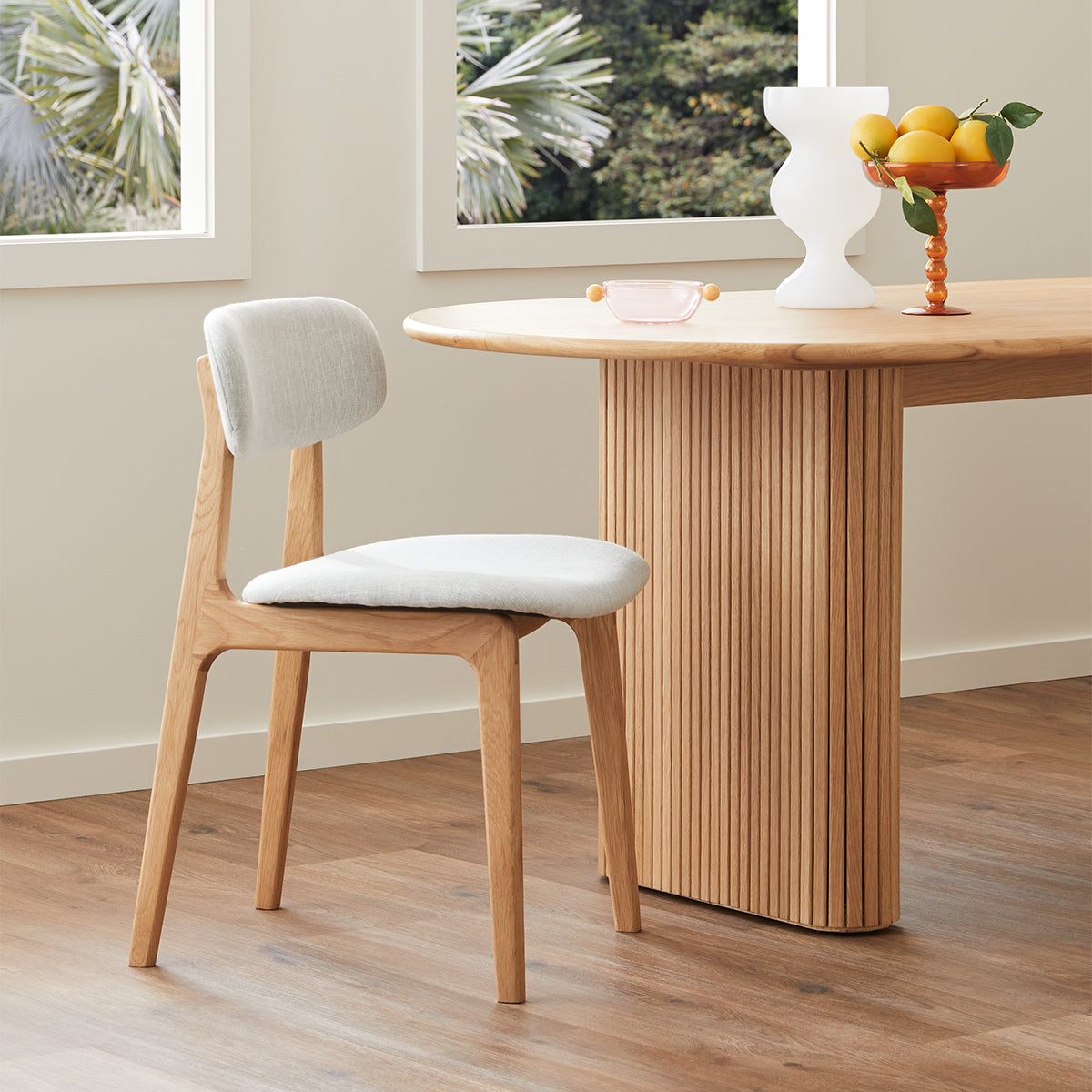 Alaska Fabric Dining Chair