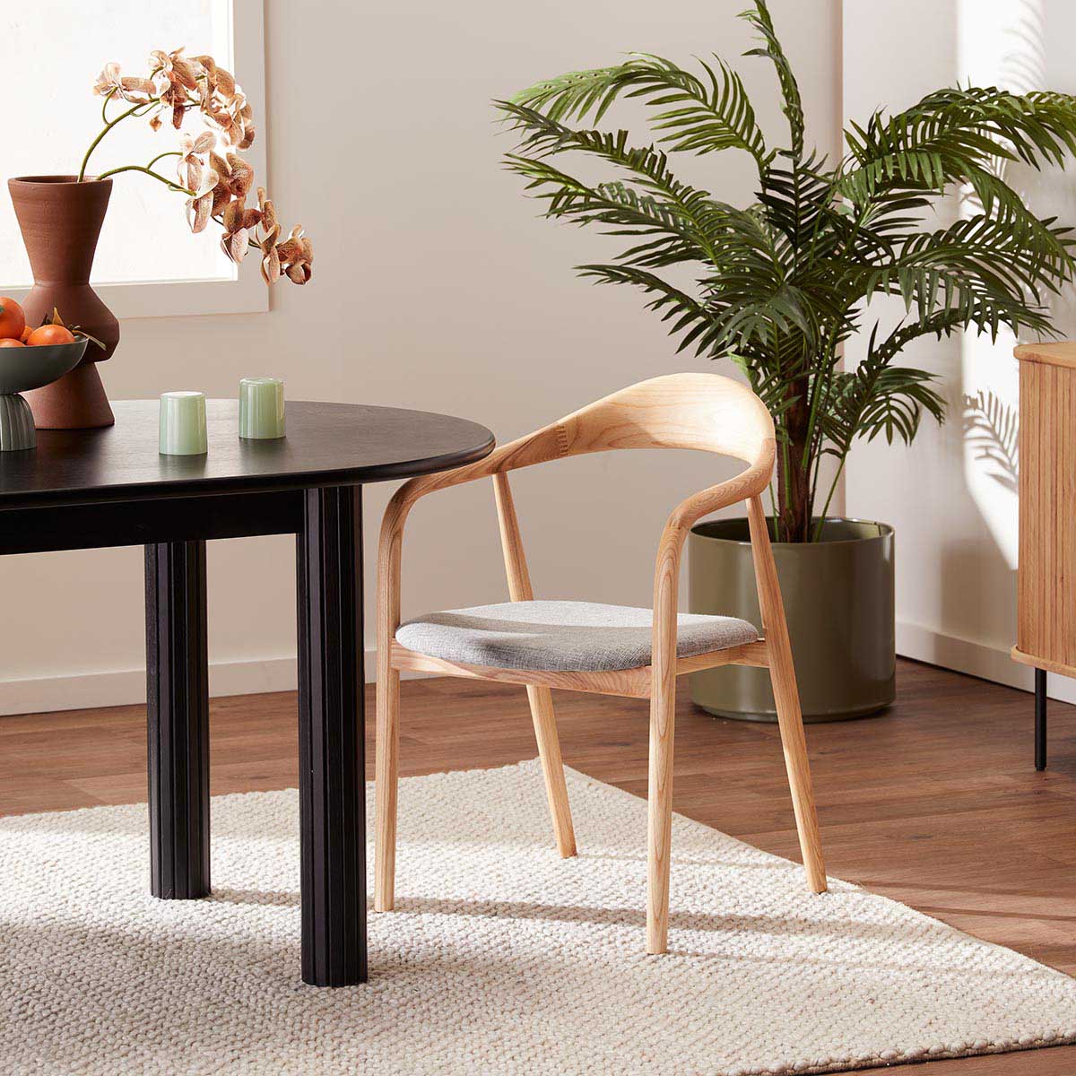 Noris Fabric Dining Chair