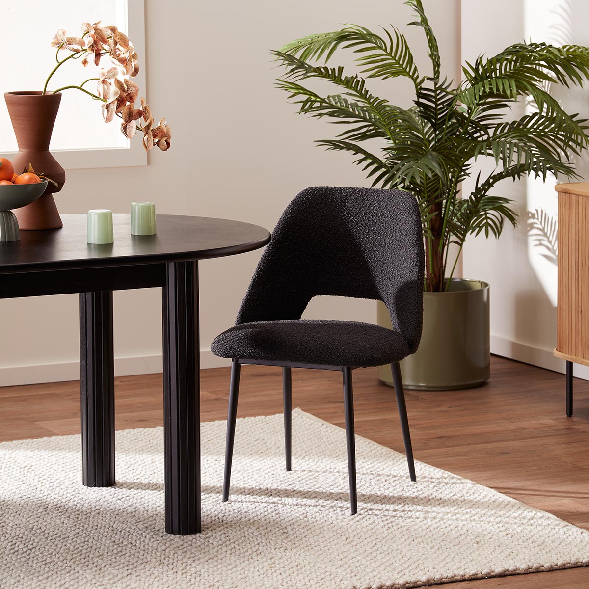 Belmont Boucle Dining Chair