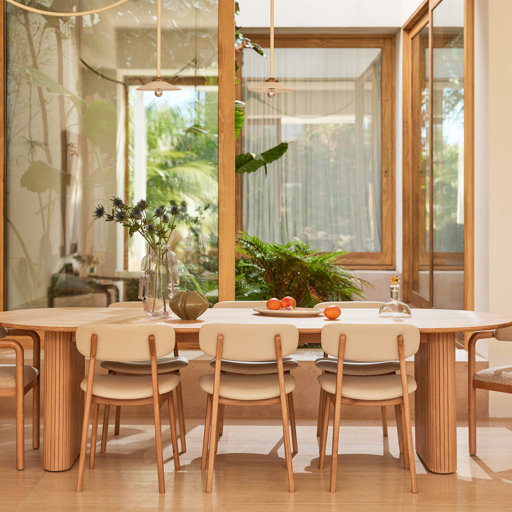 Alaska Leather Dining Chair