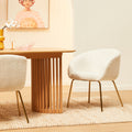 Avalon Boucle Dining Arm Chair