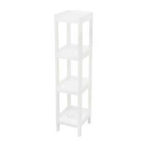 ชั้นวางของแคบ 4 ชั้น STACKO MONO 24x30x107 ซม. สีขาว