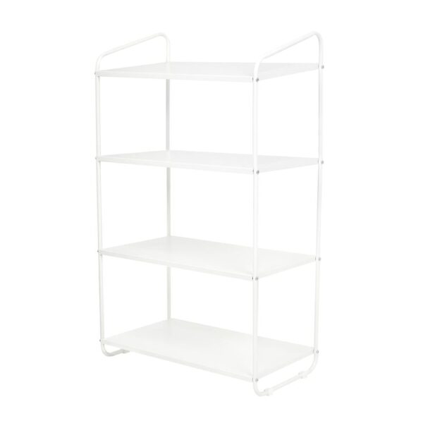 ชั้นวางของ 4 ชั้น STACKO RACK II 74x40.5x125 ซม. สีขาว - Image 2