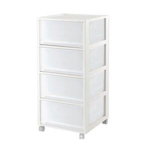 ตู้ลิ้นชัก 4 ชั้น DKW MONO 34.2x36.5x74 ซม. สีขาว